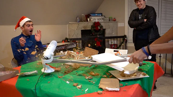 I Held a Gingerbread House Competition
