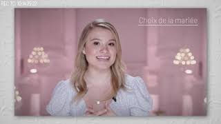 Les Candidates Dod Défilent La Sélection De Robes De Mariée De Claudie À Lémissionelle A Dit Oui