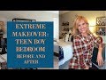 Teenage Boy's Room Makeover | Before AND After