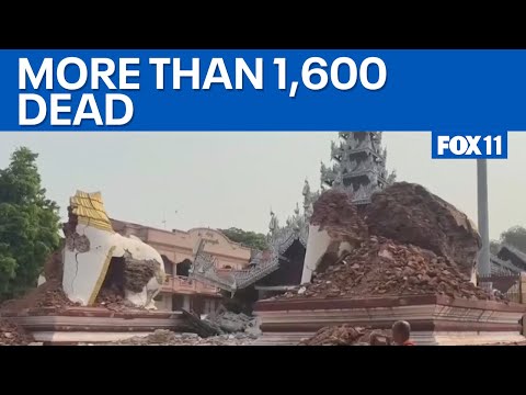 Myanmar-Thailand earthquake rescue