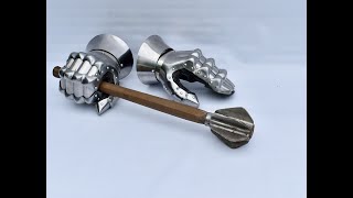 IRON FIST 2.O Buhurt Battle ready Gauntlet,Advanced Wrist Articulation by HBC Armor Shop