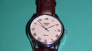 MEIYU  腕時計 メンズ  カジュアル 本革ベルト フォーマル