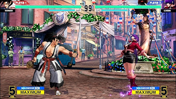 Haohmaru vs Orochi Shermie (Hardest AI) - KOF XV (PS5 4K 60FPS)