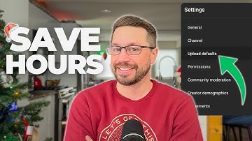 How to Use Upload Defaults to Save Time on Every YouTube Video