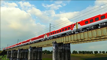 Bandra Terminus - Ghazipur City Bi-Weekly Express | BRC WAP4 | MSTS Open Rails Journey Part 1