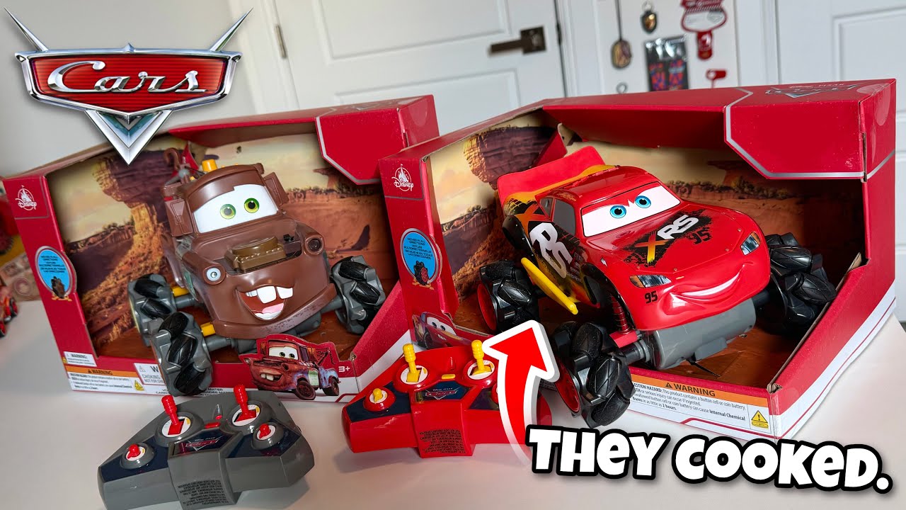 2026 Disney Store RC All Terrain Lightning McQueen & Mater: They