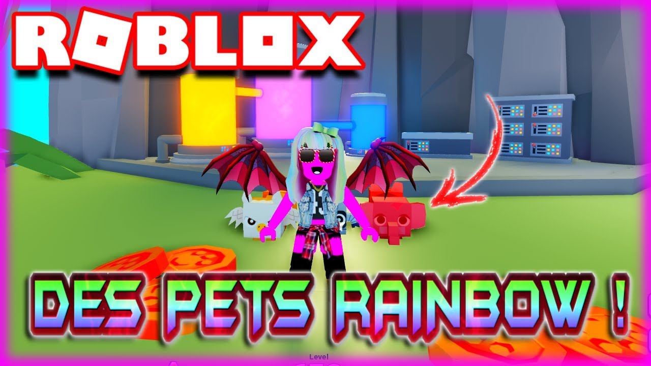 Je Fais Des Pets Rainbow Roblox Pet Simulator 2 By Nohoprima Et Mustacho - je decouvre le nouveau monde sur bubble gum simulator roblox ep 1