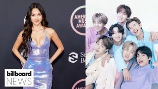 BTS & Olivia Rodrigo Win Big At the 2021 People’s Choice Awards | Billboard News