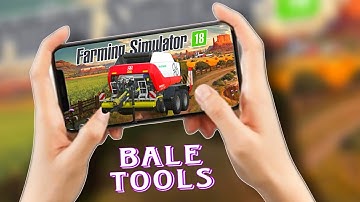 Fs 18 Making Unlimited Round Hay Bales : Fs18 Multiplayer ! Farming Simulator 18 Timelapse #fs18