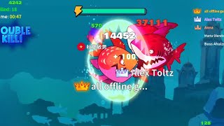 Eat Fish.IO | Piranha Eats All Minnows And Avoid Boss Fish Level 999999 screenshot 2