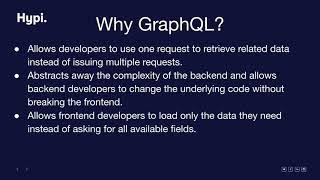 2.1 Introduction to GraphQL