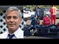 Sad News: George Clooney injured in motorbike accident