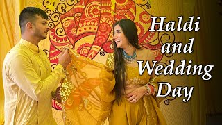 Sister's Haldi and Wedding Day | Tanshi Vlogs | Destination Vlog 3