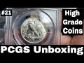 Pcgs unboxing 21  high grade coins