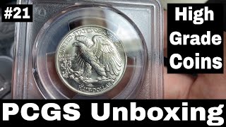 PCGS Unboxing Video 21 - High Grade Coins screenshot 2