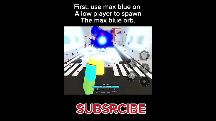 How to do hollow purple nuke in jujutsu shenanigans (Mobile and PC)