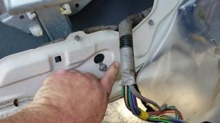 How to change window regulator and motor on Buick Century