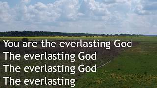 Video thumbnail of "Everlasting God-Lincoln Brewster Lyric Video"