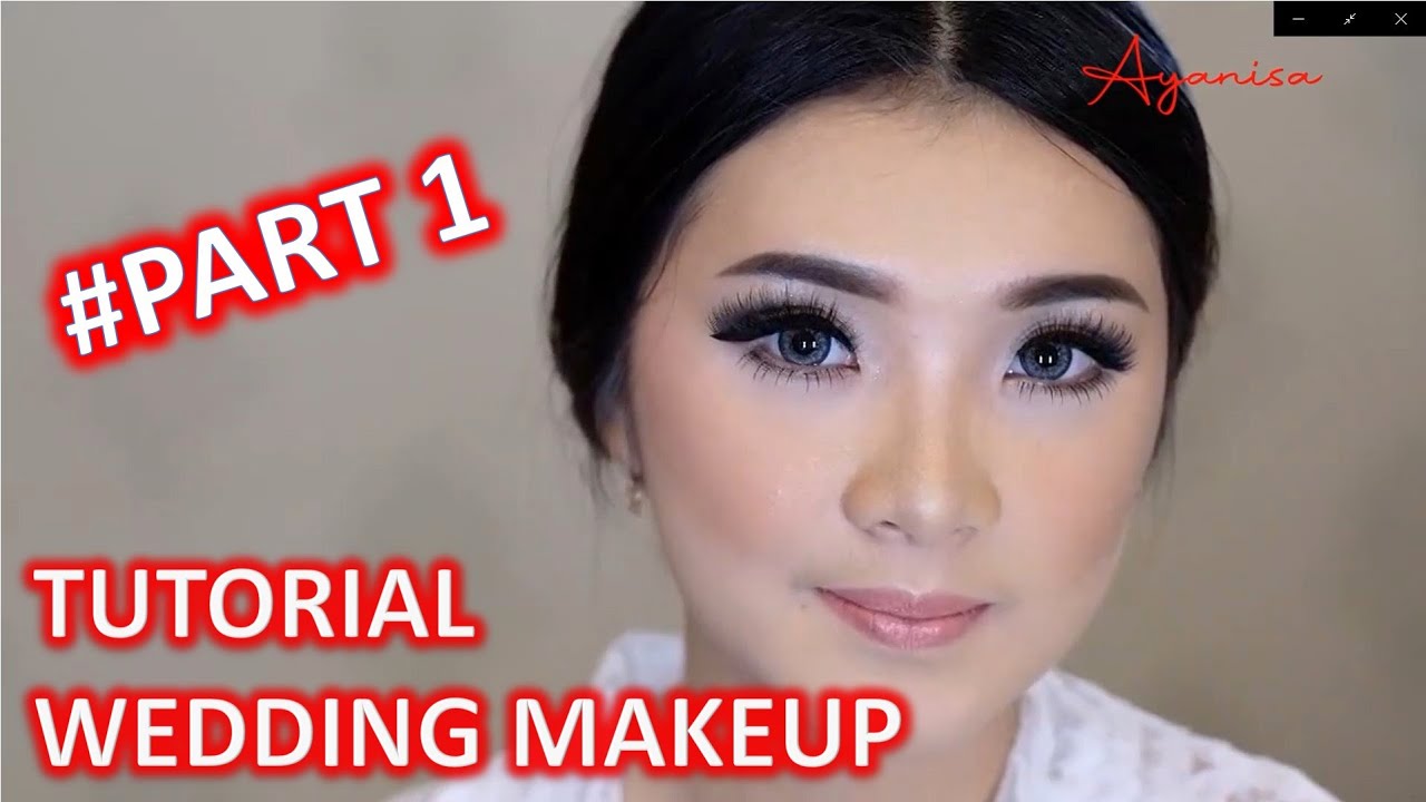 Wedding Makeup Artist Tutorial Part1 YouTube