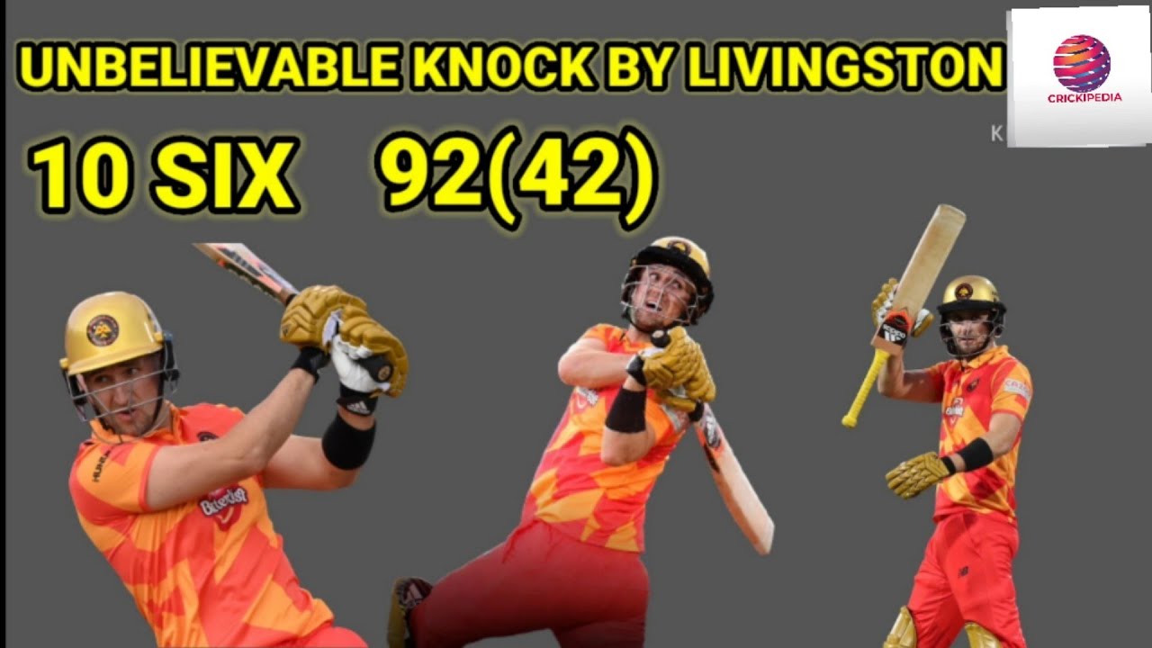 Liam Livingston 92 off 40 | The Hundred | liam livingston batting | livingston six |