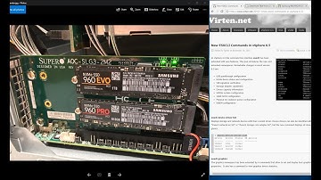 How to find NVMe SSD firmware versions in a VMware ESXi 6.5 Server