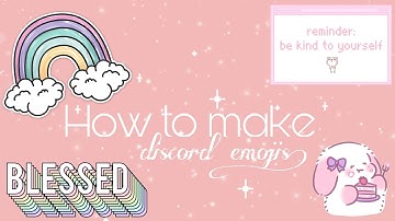 How to make discord emojis ☏︎ || svftpastels ♡︎