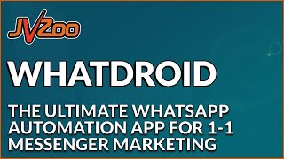 WhatDROID - Whatsapp Messenger Automation Software screenshot 4