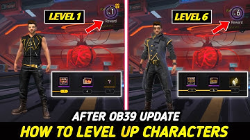 HOW TO UPGRADE 51 CHARACTERS AFTER OB39 UPDATE TAMIL🔥 HOW TO LEVEL UP CHARACTERS - GARENA FREE FIRE