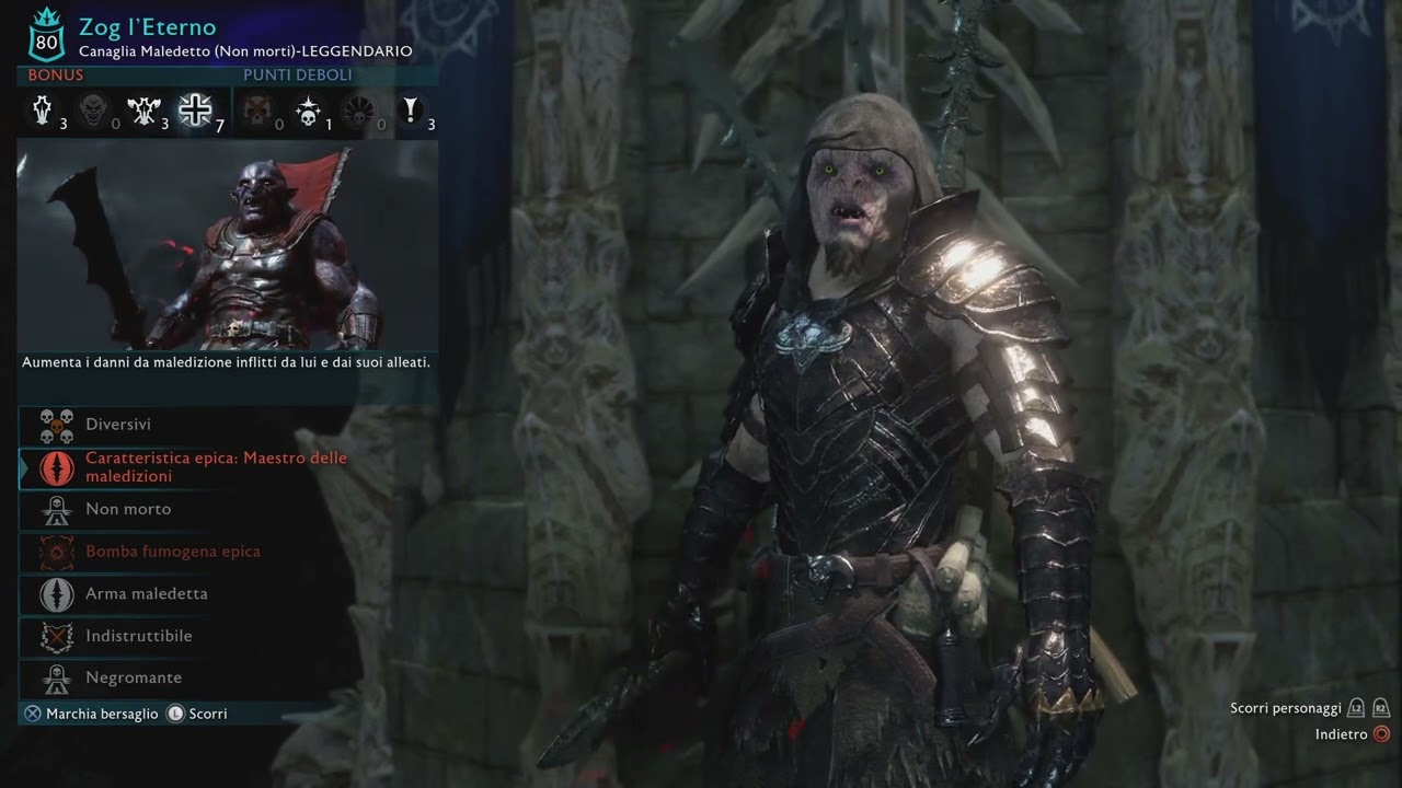 Shadow of war I gave decoys to Zog the eternal