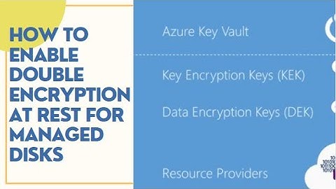 HOW TO ENABLE DOUBLE ENCRYPTION AT REST FOR MANAGED DISKS