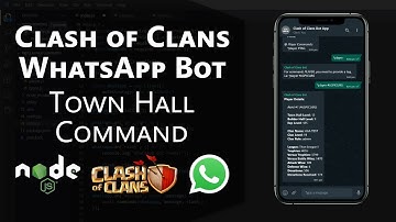 Develop a Clash of Clans WhatsApp Bot with Node.js: Develop Townhall Command