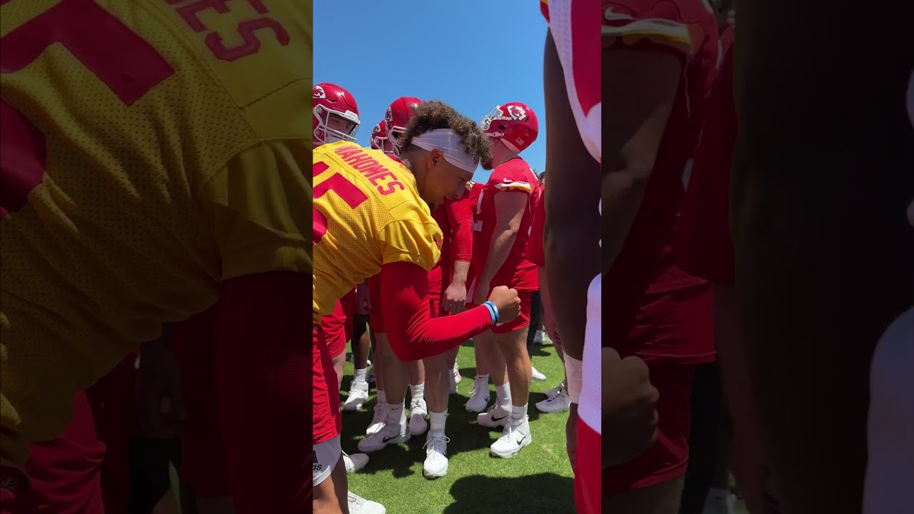 We Had A Special Visitor At Practice Shorts Chiefs Otas Nfl