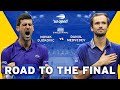 Novak Djokovic vs Daniil Medvedev - Road to the Final | US Open 2021