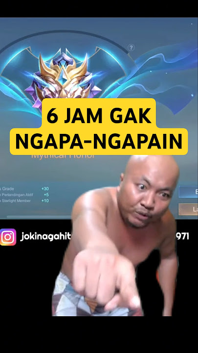 6 JAM GA NGAPA-NGAPAIN ❗❗🤣🤣 #pascolshort #pascol #hiduppascol #pascoldarksystem #mlbb #darksystem
