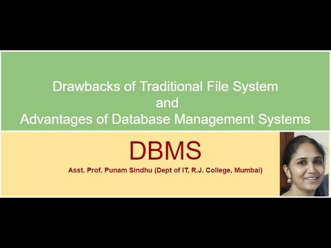 DBMS vs Traditional File System - YouTube