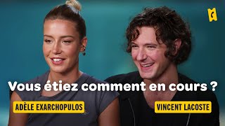 Adèle Exarchopoulos et Vincent Lacoste nous révèlent quel genre d'élèves ils étaient à l'école