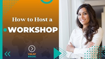 How to Host a Workshop