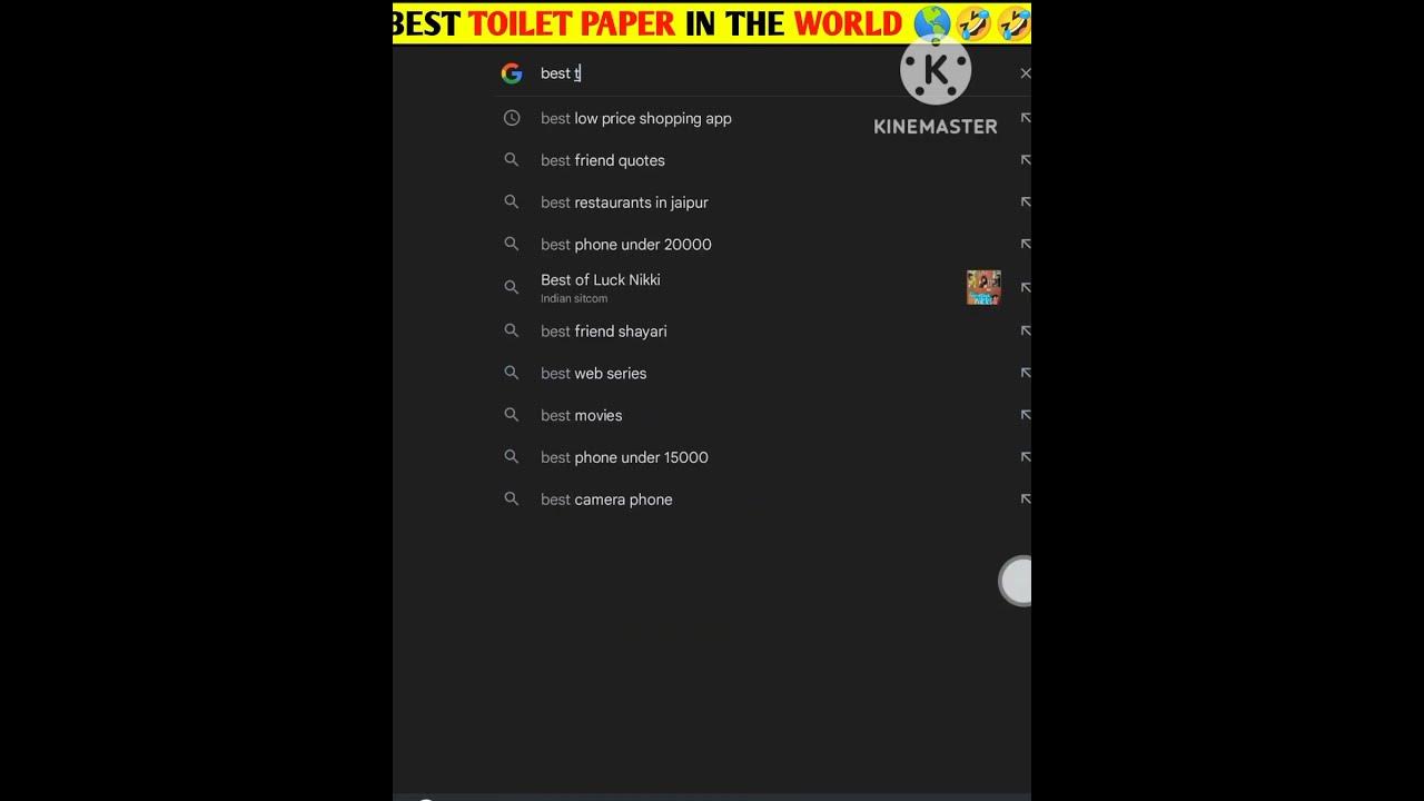 BEST TOILET PAPER IN THE WORLD 🌍🤣🤣 DUNIYA KA SABSE ACCHA TOILET PAPER