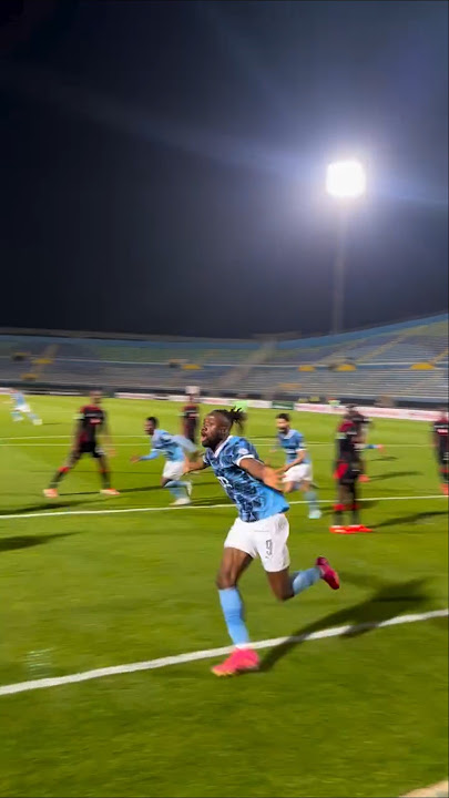 Fiston Mayele took Pyramids to Caf finals #localclubs #footballclub #soccer #localfooty