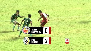 [Final] Cuplikan Pertandingan Semen Padang FC vs PSS Sleman, 4 Desember 2018