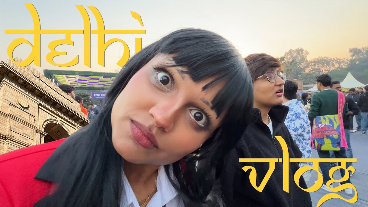 Going to Comic con for the first time | Delhi Vlog