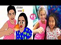 Diana and roma teach school bus rules with friends meme drawing