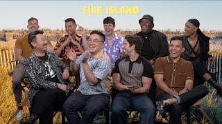 The cast & director of Fire Island on the queer icons & LGBTQ+ culture that's shaped them