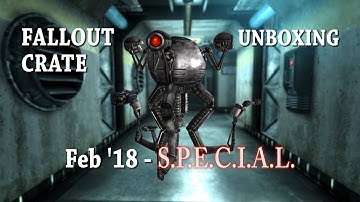 Fallout Crate Unboxing - February 2018 S.P.E.C.I.A.L.