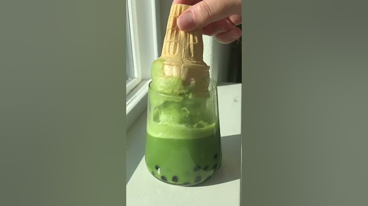 You NEED to try drinking matcha like this!
