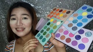 Full face makeup using beauty glazed cosmetics + review | pride month makeup look