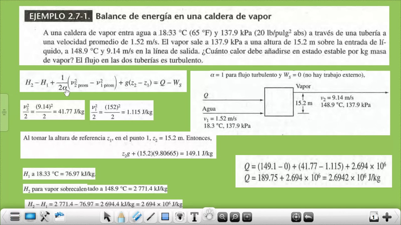 Explicación Balance de Energía en una Caldera de Vapor Parte 1 - YouTube