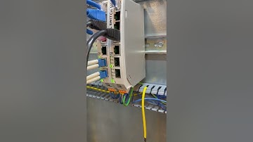 How to connect fiber optic cables into Ethernet switch, PLC communication using fiber cables, #plc