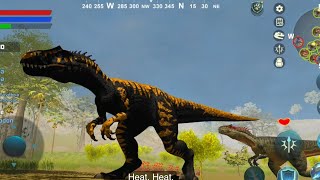 Best Dino Gamer - Allosaurus Simulator Android Gameplay #dinosaur screenshot 4