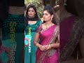 84: Beautiful TV serial actress bhabhi in a satin silk saree #shorts